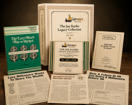Joe Karbo Legacy Collection - Inaugural Numbered Edition - Limited to 100