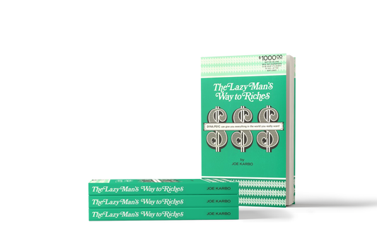 The Original Rare Limited Edition "The Lazy Man's Way to Riches" by Joe Karbo