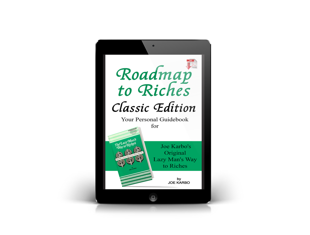 Joe Karbo's Roadmap to Riches Classic Guidebook
